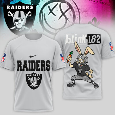 Las Vegas Raiders | Premium NFL Blink-182 3D Shirt