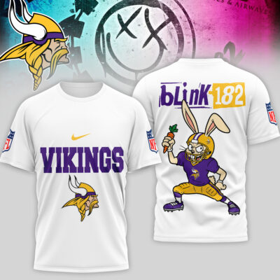 Minnesota Vikings | Premium NFL Blink-182 3D Shirt