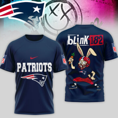 New England Patriots | Premium NFL Blink-182 3D Shirt