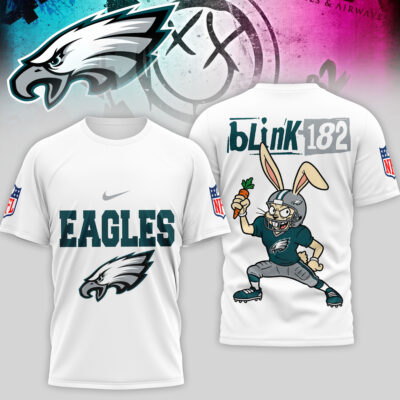 Philadelphia Eagles | Premium NFL Blink-182 3D Shirt