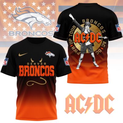 Denver Broncos | Premium ACDC Fan 3D Shirt