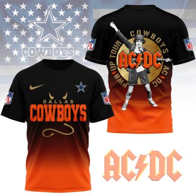 Dallas Cowboys | Premium ACDC Fan 3D Shirt