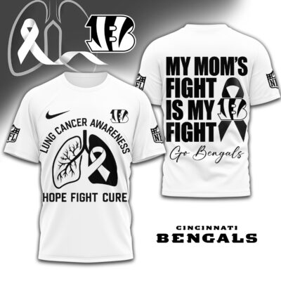 Cincinnati Bengals | Premium NFL Lung Cancer 3D Shirt
