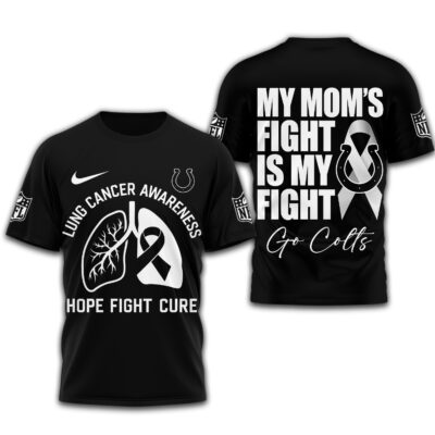 Indianapolis Colts | Premium NFL Lung Cancer 3D Shirt