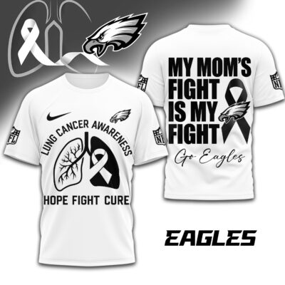 Philadelphia Eagles | Premium NFL Lung Cancer 3D Shirt