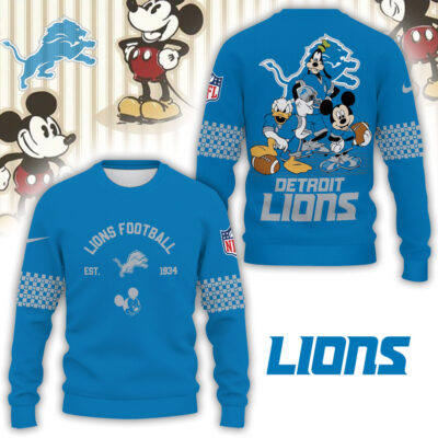 Detroit Lions | Premium NFL Game Day Disney Hoodie