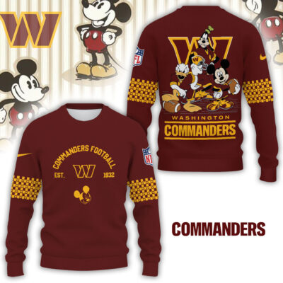 Washington Commanders | Premium NFL Game Day Disney Hoodie
