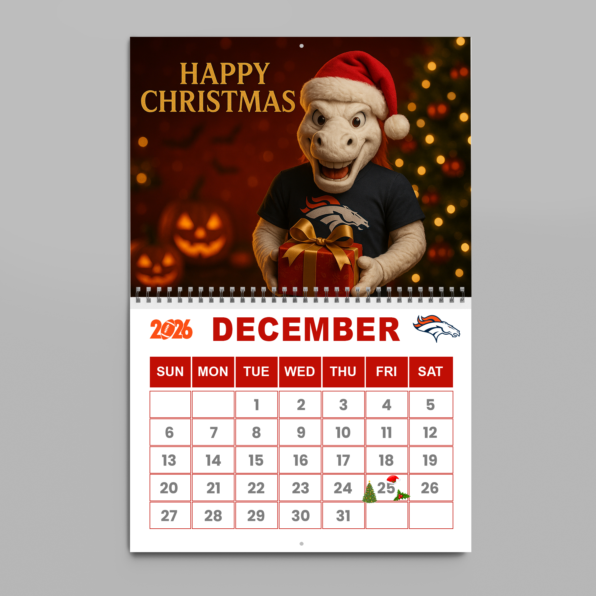 Denver Broncos | Premium NFL 2026 Wall Calendar - Image 14