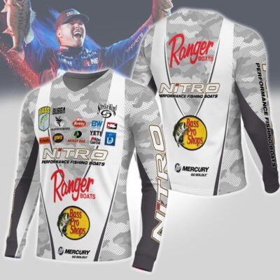 Premium Bassmaster Silver Camo Long-Sleeve Shirt