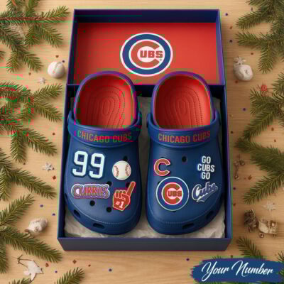 Chicago Cubs | PREMIUM MLB CLOGS WITH CHARMS