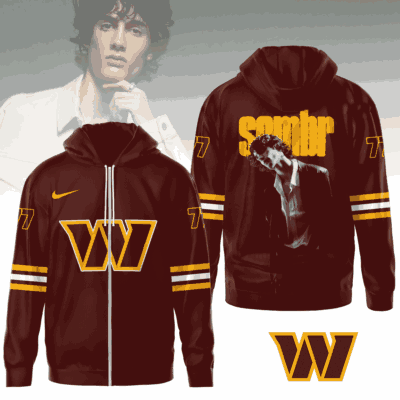 Washington Commanders | Premium NFL Sombr Fan Hoodie