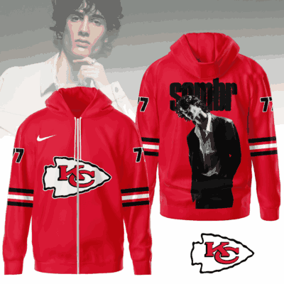 Kansas City Chiefs | Premium NFL Sombr Fan Hoodie