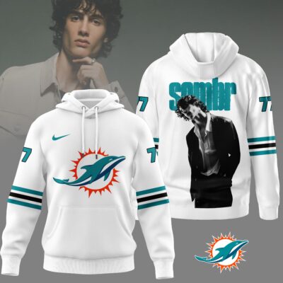Miami Dolphins | Premium NFL Sombr Fan Hoodie