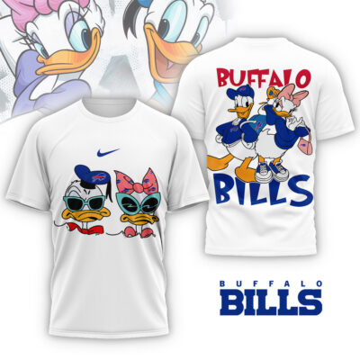 Buffalo Bills | Premium NFL Donald And Daisy 3D Shirt