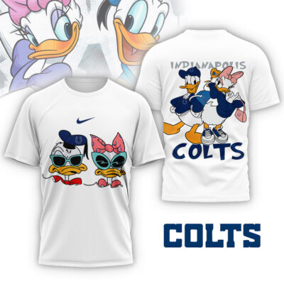 Indianapolis Colts | Premium NFL Donald And Daisy 3D Shirt