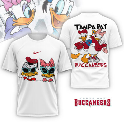 Tampa Bay Buccaneers | Premium NFL Donald And Daisy 3D Shirt