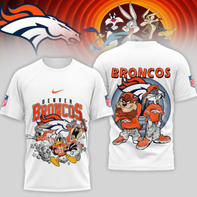 Denver Broncos | Premium NFL Looney Tunes 3D Shirt
