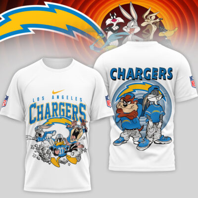 Los Angeles Chargers | Premium NFL Looney Tunes 3D Shirt
