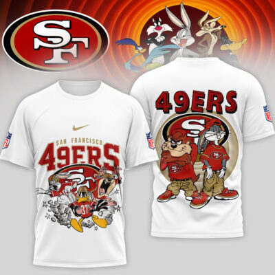 San Francisco 49ers | Premium NFL Looney Tunes 3D Shirt