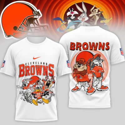 Cleveland Browns | Premium NFL Looney Tunes 3D Shirt