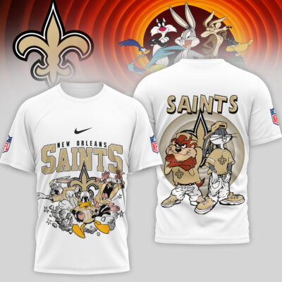 New Orleans Saints | Premium NFL Looney Tunes 3D Shirt