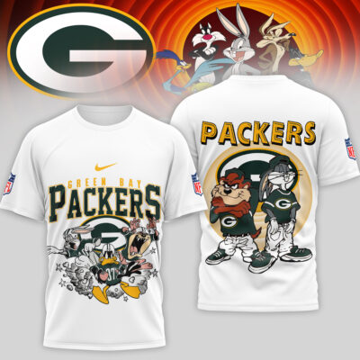 Green Bay Packers | Premium NFL Looney Tunes 3D Shirt