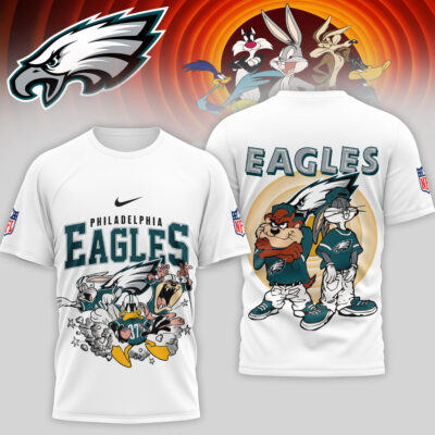 Philadelphia Eagles | Premium NFL Looney Tunes 3D Shirt
