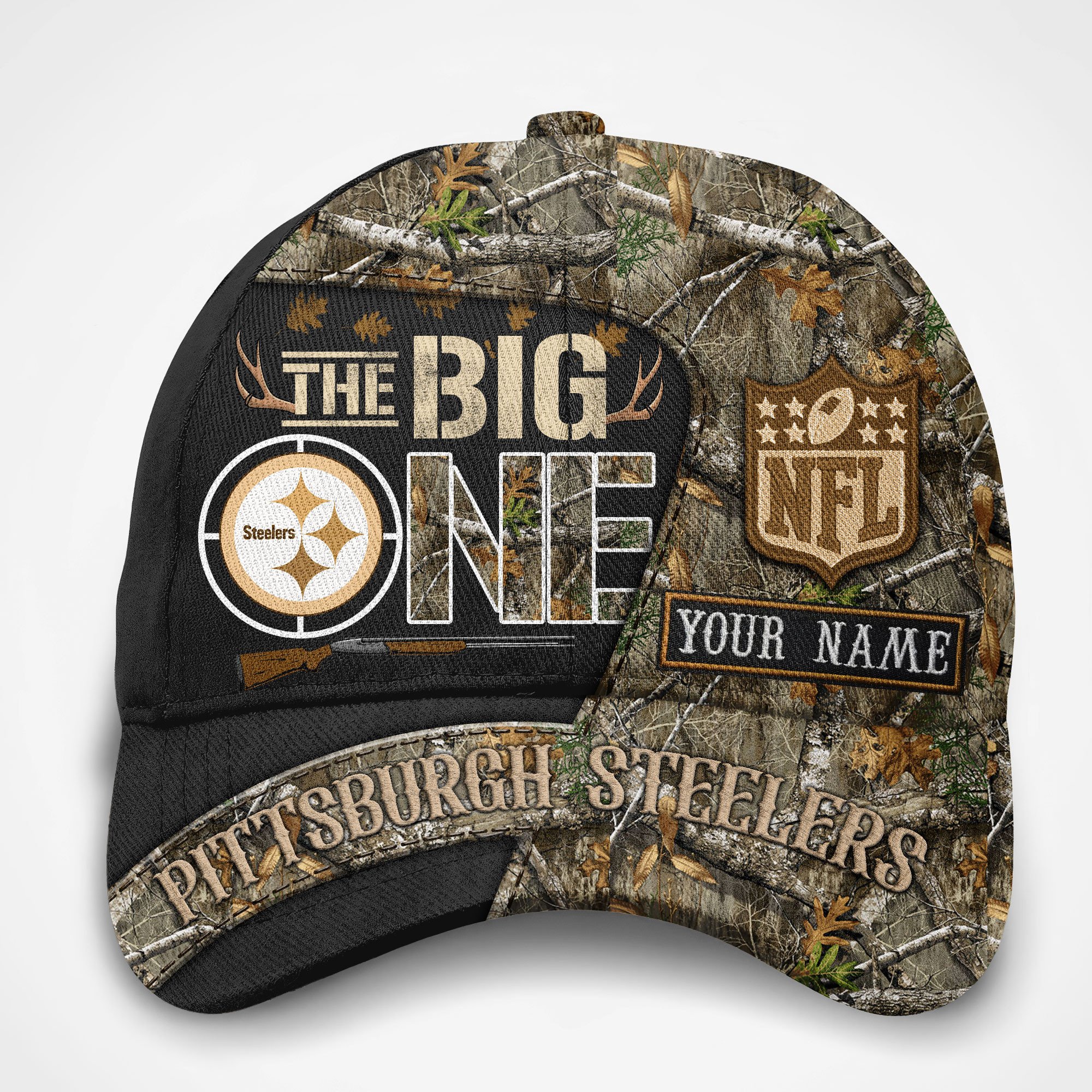 Pittsburgh Steelers | Premium NFL The Big One Hunting Classic Cap - Image 2