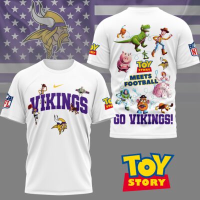 Minnesota Vikings | Premium NFL Toy Story Fan 3D Shirt