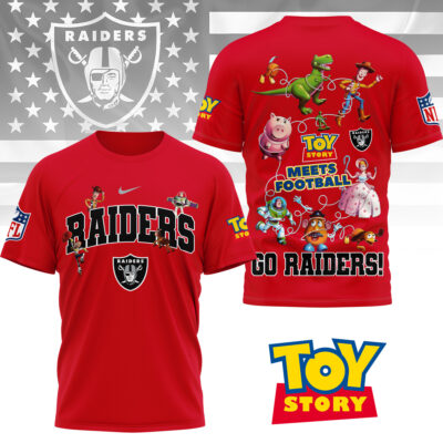 Las Vegas Raiders | Premium NFL Toy Story Fan 3D Shirt