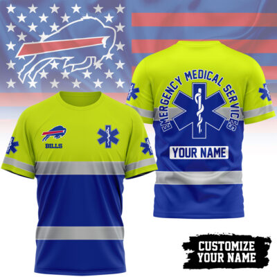 Buffalo Bills | Premium NFL Emergency Medical Services 3D Shirt