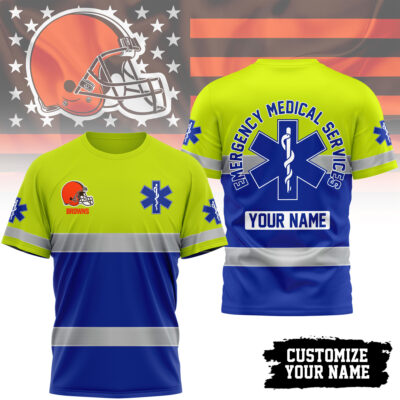Cleveland Browns | Premium NFL Emergency Medical Services 3D Shirt
