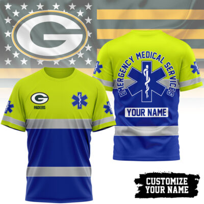 Green Bay Packers | Premium NFL Emergency Medical Services 3D Shirt