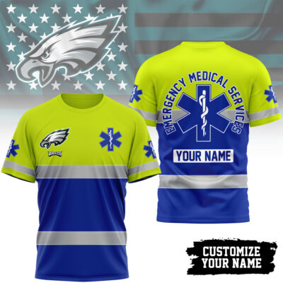 Philadelphia Eagles | Premium NFL Emergency Medical Services 3D Shirt