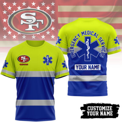 San Francisco 49ers | Premium NFL Emergency Medical Services 3D Shirt