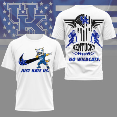 Kentucky Wildcats | Premium NCAA Just Hate Us T-shirt
