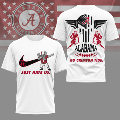 Alabama Crimson Tide | Premium NCAA Just Hate Us T-shirt