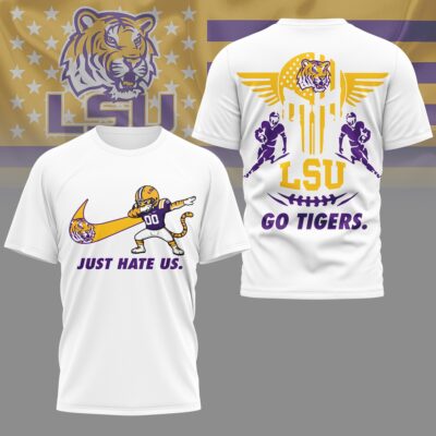 LSU Tigers | Premium NCAA Just Hate Us T-shirt