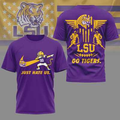 LSU Tigers | Premium NCAA Just Hate Us T-shirt