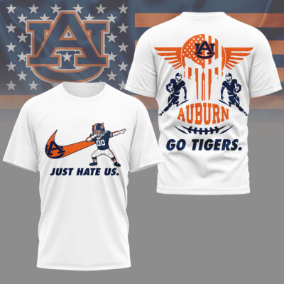 Auburn Tigers | Premium NCAA Just Hate Us T-shirt