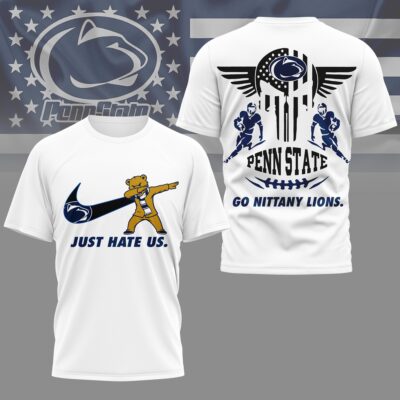 Penn State Nittany Lions | Premium NCAA Just Hate Us T-shirt