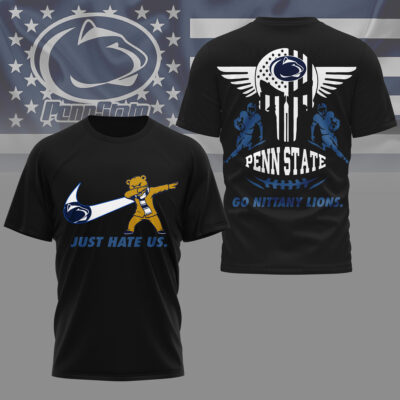 Penn State Nittany Lions | Premium NCAA Just Hate Us T-shirt