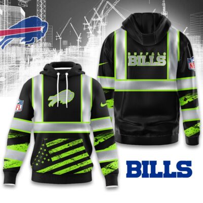 Buffalo Bills | Premium NFL Safety Hi-Vis Hoodie