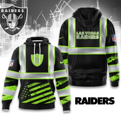 Las Vegas Raiders | Premium NFL Safety Hi-Vis Hoodie