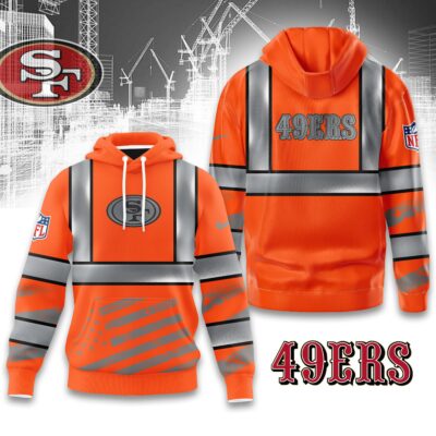 San Francisco 49ers | Premium NFL Safety Hi-Vis Hoodie