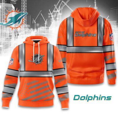 Miami Dolphins | Premium NFL Safety Hi-Vis Hoodie