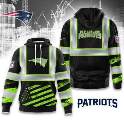 New England Patriots | Premium NFL Safety Hi-Vis Hoodie