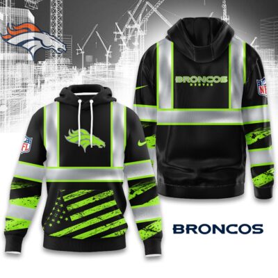 Denver Broncos | Premium NFL Safety Hi-Vis Hoodie