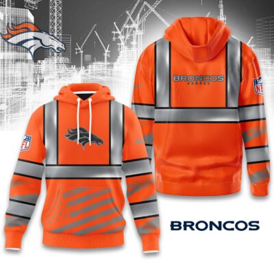 Denver Broncos | Premium NFL Safety Hi-Vis Hoodie