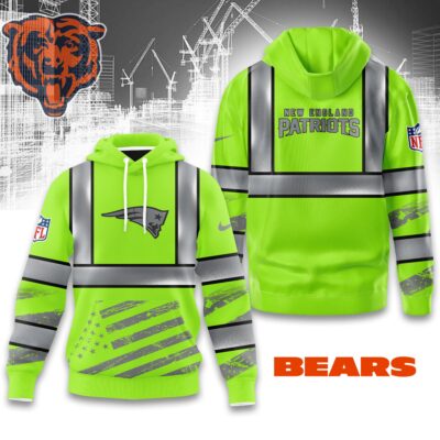 Chicago Bears | Premium NFL Safety Hi-Vis Hoodie